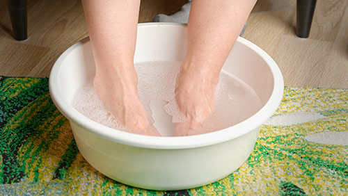 Un Bain de Pieds au Sel d'Epsom