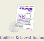 Cuillère doseuse et livret 12 astuces inclus