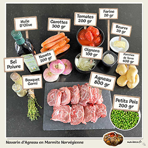 Navarin d'Agneau en Marmite Norvégienne