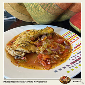 Poulet Basquaise en Marmite Norvégienne