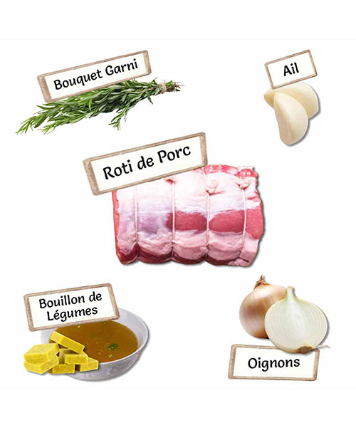 Roti de Porc en Marmite Norvégienne